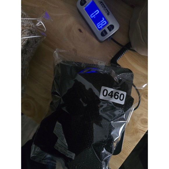 Vtg Alberto Makali Black V Neck Metallic Sheer Knit Sweater Lightweight Size M - Picture 8 of 8